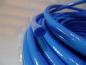 Preview: 1m Gewebeschlauch PVC Querschnitt 6x3,0 mm blau bis ca. 25 bar Meterware #
