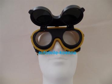 Preview: Schweißerbrille mit Klapprahmen Schweißglas DIN 5 CE Zulassung nach EN 166/169 # Preview: Schweißerbrille mit Klapprahmen Schweißglas DIN 5 CE Zulassung nach EN 166/169 #