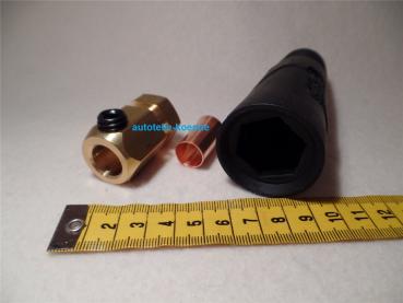 Preview: Schweißkabelkupplung Buchse bis 400A 50-70mm² Dorn Ø 13mm EN 60974-12  # Preview: Schweißkabelkupplung Buchse bis 400A 50-70mm² Dorn Ø 13mm EN 60974-12  #