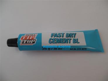 1x 25 Gramm Tube Fast Dry Cement BL trocknet 2x schneller als Spezial Cement BL
