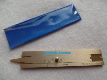 Reifenprofil Tiefenmesser Messbereich 0-30mm Reifenprofilmesser Profilmesser