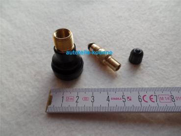 Preview: 1x Traktor AS Snap-in Ventil für Luft-/Wasserfüllung Ø 15,7mm Premium Linie