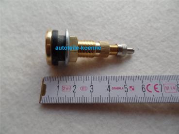 Preview: Traktor AS Metallventil für Luft-/Wasserfüllung Ø 15,7mm Länge 50mm Premium