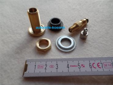 Preview: Traktor AS Metallventil für Luft-/Wasserfüllung Ø 15,7mm Länge 50mm Premium