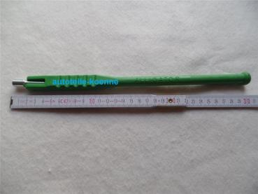 Ventileinziehhebel Alligator grün Länge ca. 290mm