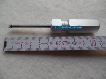 Ventilschrauber VG5 Lock Tool Standard mit Federclip zum Halten der Einsätze