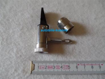 Hebelstecknippel Solide passend für VG8 Schlauchgröße 5x14mm