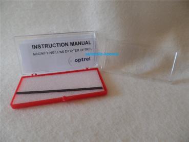 Preview: Korrekturglas 55x107 1,00 Dioptrin für Optrel® e650 e670 e680 p550 p530 # Preview: Korrekturglas 55x107 1,00 Dioptrin für Optrel® e650 e670 e680 p550 p530 #
