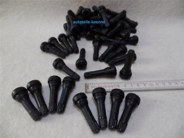 52x Ventile Snap-In TR414 Ø 11,3mm Länge 49mm PKW Felgenventil Economy Linie