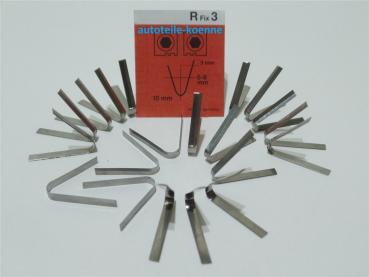 20x Profilschneidemesser 6-8mm R Fix 3 Rubber Cut Rillfit Rillcut Messer