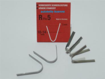 5x Profilschneidemesser 10-14mm R Fix 5 für RC414 RUBBER CUT + RILLFIT