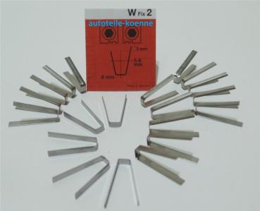 20x Profilschneidemesser 5-6mm W Fix 2 Rubber Cut Rillfit Rillcut Messer