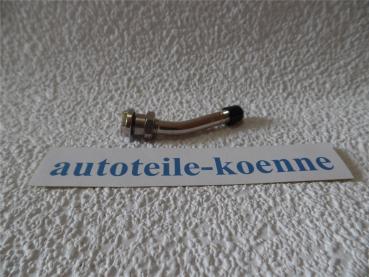 Preview: LKW Metallventil 27° Länge 70MS für Aluräder Ø 9,7mm Premium Linie vernickelt