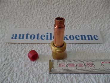 Preview: Gaslinse für WIG Brenner Typ 17/ 18/ 26 45V28 Ø 4,0mm Länge 48,5 mm Preview: Gaslinse für WIG Brenner Typ 17/ 18/ 26 45V28 Ø 4,0mm Länge 48,5 mm