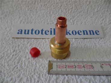 Preview: Gaslinse JUMBO für WIG Brenner Typ 17/18/26 995795 Ø 3,2mm Länge 50mm Preview: Gaslinse JUMBO für WIG Brenner Typ 17/18/26 995795 Ø 3,2mm Länge 50mm