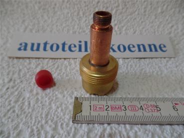 Preview: Gaslinse JUMBO für WIG Brenner Typ 17/18/26 45V63 Ø 4,0mm Länge 50mm Preview: Gaslinse JUMBO für WIG Brenner Typ 17/18/26 45V63 Ø 4,0mm Länge 50mm