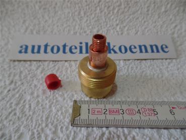 Preview: 1x Gaslinse JUMBO für Typ 9/20, 45V64S, Ø 2,4x41 mm WIG/TIG Schweißen # Preview: 1x Gaslinse JUMBO für Typ 9/20, 45V64S, Ø 2,4x41 mm WIG/TIG Schweißen #