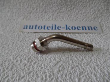 Preview: LKW Metallventil 60° Länge 75MS für Aluräder Ø 9,7mm Premium Linie vernickelt