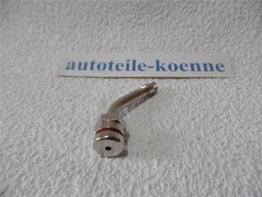 Preview: LKW Metallventil 45° Länge 64MS für Aluräder Ø 9,7mm Premium Linie vernickelt