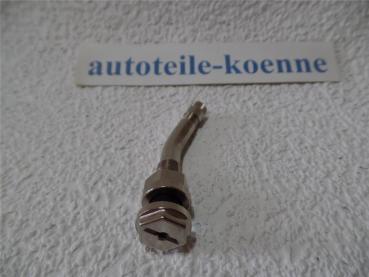 Preview: LKW Metallventil 27° Länge 70MS für Alcoaräder Ø 9,7mm Premium Linie vernickelt