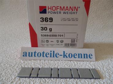 30g Kleberiegel Klebegewicht Hofmann Typ 369 extra dünn nur 2,8mm OEM Zink