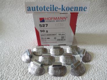 10x 50g Auswuchtgewichte Hofmann Typ 527 Blei LKW Schlaggewichte Stahlfelgen