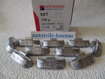 10x 150g Auswuchtgewichte Hofmann Typ 527 Blei LKW Schlaggewichte Stahlfelgen