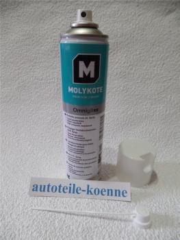 400ml Spray Molykote Omnigliss flüssiger Hochdruckschmierstoff Ketten Hebel