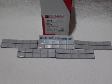 10x 55g Klebegewicht Hofmann Typ 361 Zink beschichtet Auswuchtgewicht OEM Linie