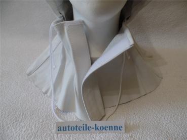 Preview: Kopfhaube "Pipeline" aus Leder mit Nacken- und Schulterschutz #