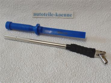 Ventileinzieher Metall Gummiauflage + Klebegewichtentferner Spachtel Schaber
