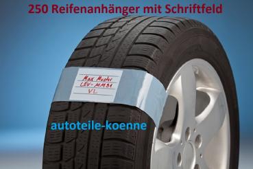 250x Reifenanhänger ECO Radeinlagerung Reifeneinlagerung Reifenkennzeichnung