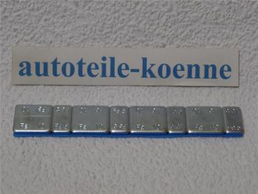 1x Klebegewicht 60g Stahl verzinkt Auswuchtgewicht Kleberiegel ECO2