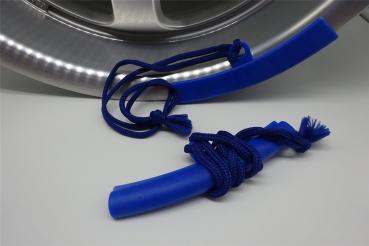 2 Reifen Montagehilfe MH blau PKW Motorrad Alufelgen Schutz Schoner Felgenschutz