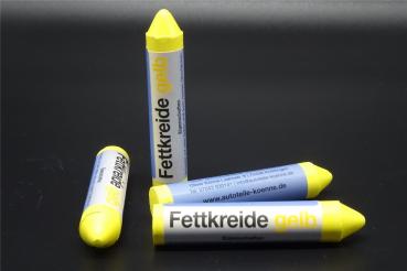 4x Fettsignierkreide gelb Reifen Kreide Marker Reifenkreide Fettkreide 17,5mm