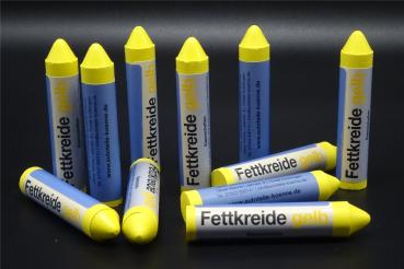 11x Fettsignierkreide gelb Reifen Kreide Marker Reifenkreide Fettkreide 17,5mm