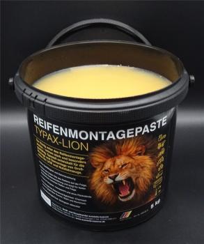 Preview: 5Kg Original TYPAX-LION LKW Reifen Montagepaste Montagefett incl. 40er Pinsel