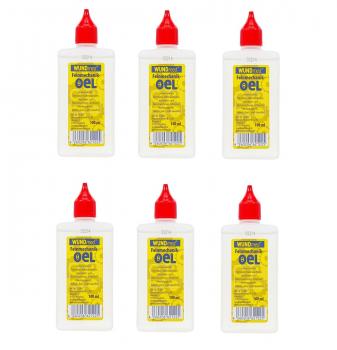 6x 100ml Haushaltsöl Nähmaschinenöl Schmieröl Universalöl Maschinenöl Öler