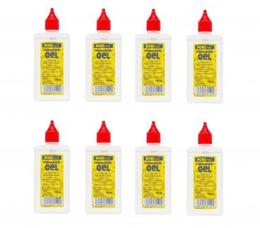 8x 100ml Haushaltsöl Nähmaschinenöl Schmieröl Universalöl Maschinenöl Öler
