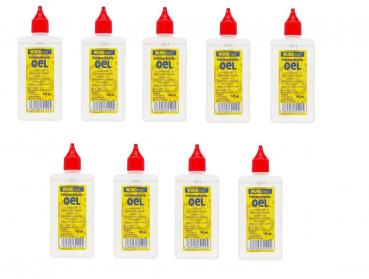 9x 100ml Haushaltsöl Nähmaschinenöl Schmieröl Universalöl Maschinenöl Öler