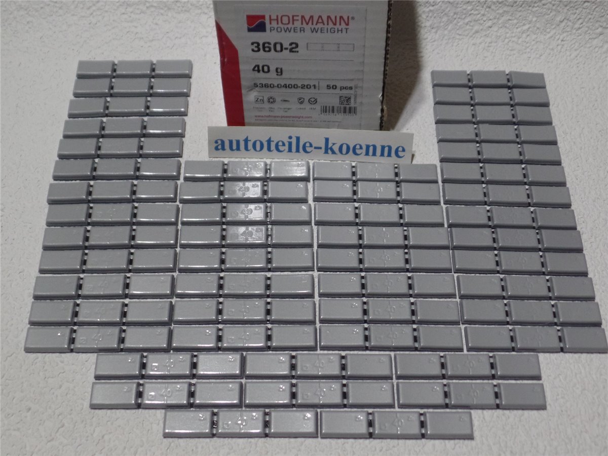 Hofmann Power Weight 5303-0605-701 adhesive weight, set of 100