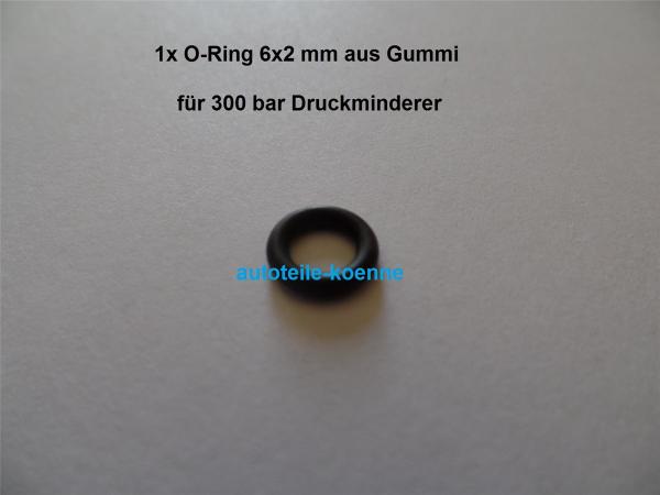 1x Dichtung für Druckminderer, O-Ring, für 300 bar Druckminderer, 6x2 mm #