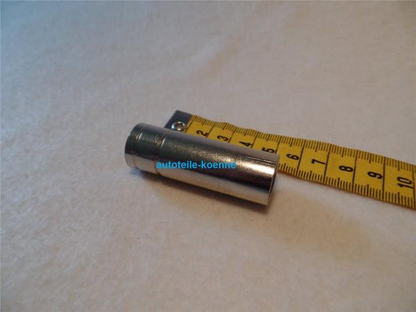 1x Gasdüse Plus 15 für Schaft Ø 12 mm steckbar zylindrisch Ø 16,0 mm L=54 mm #