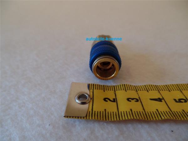 Schlauch-Kupplung NW5 (=20 mm²) blau Anschlusstülle Ø 5mm #