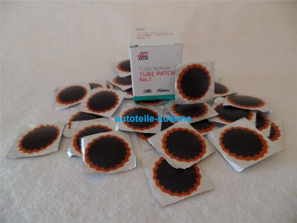 30x SCHLAUCHFLICKEN 1 Ø 35 MM ROTRAND Rema TIP TOP