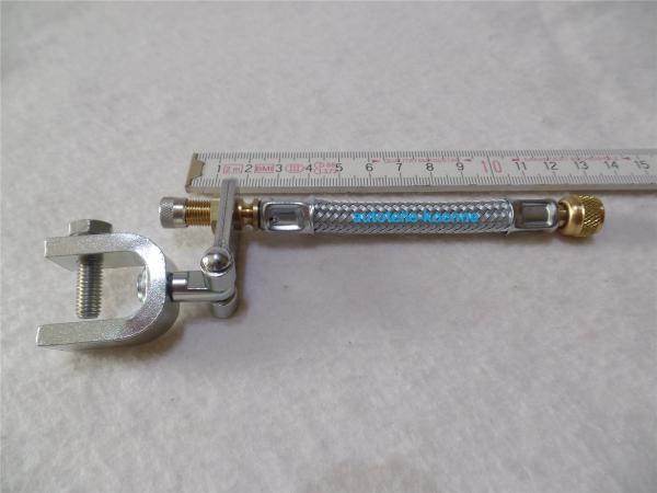 Ventilverlängerung 125mm flexibel + drahtverstärkt + Spannbügel für LKW Bus