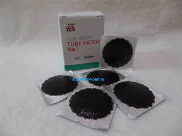 5x SCHLAUCHFLICKEN 1 Ø 35 MM Schwarzrand Rema TIP TOP