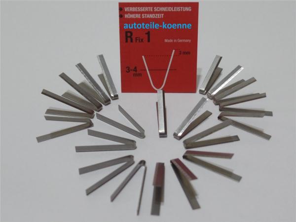 20x Profilschneidemesser 3-4mm R Fix 1 Rubber Cut Rillfit Rillcut Messer