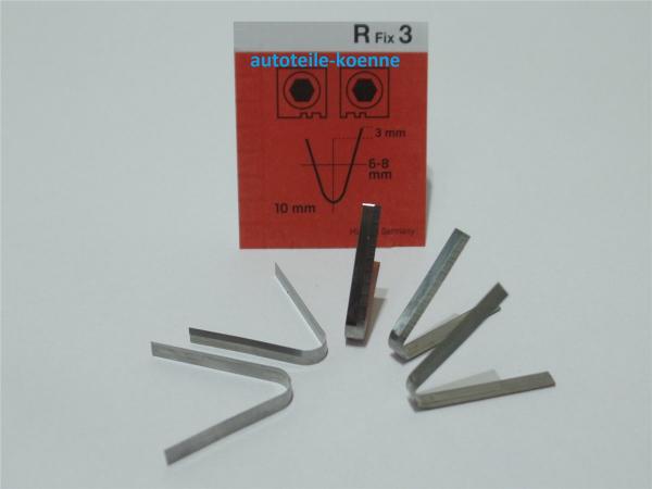 5x Profilschneidemesser 6-8mm R Fix 3 für RC414 RUBBER CUT + RILLFIT
