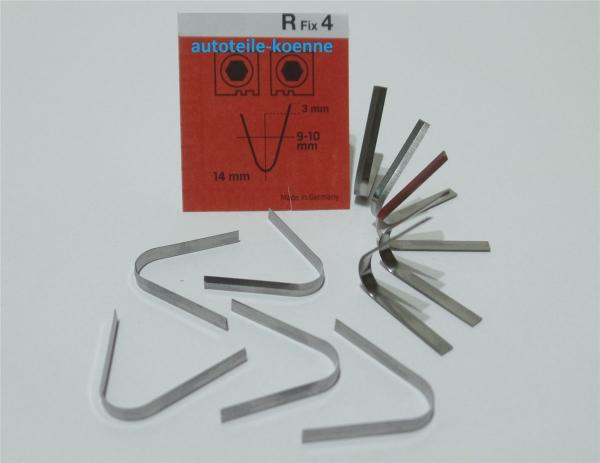 10x Profilschneidemesser 9-10mm R Fix 4 für RC414 RUBBER CUT + RILLFIT